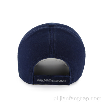 bawełna diagonalna tkana etykieta Sandwich Washed Dad Hat